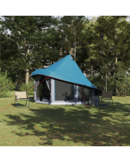 Tente familiale tipi bleue imperméable pour 6 personnes | Mobilier & Déco