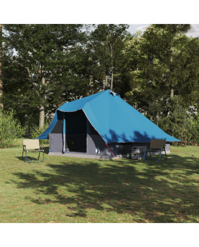 Tente Famille Tipi Bleue 8 Personnes Imperméable | Mobilier & Déco