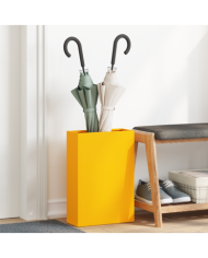 Porte-parapluies Jaune moutarde Métal Compact Porte-parapluies | Mobilier & Déco