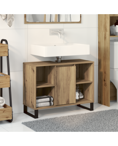 Coiffeuse en chêne artisanal Chêne artisanal Bois d'ingénierie | Mobilier & Déco