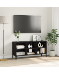 Meuble TV en chêne noir Chêne noir Panneaux de particules Standard | Mobilier & Déco