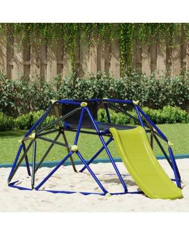 dôme d'escalade avec toboggan pour kids de 3 à 10 ans 247 cm 200 kg | Mobilier & Déco