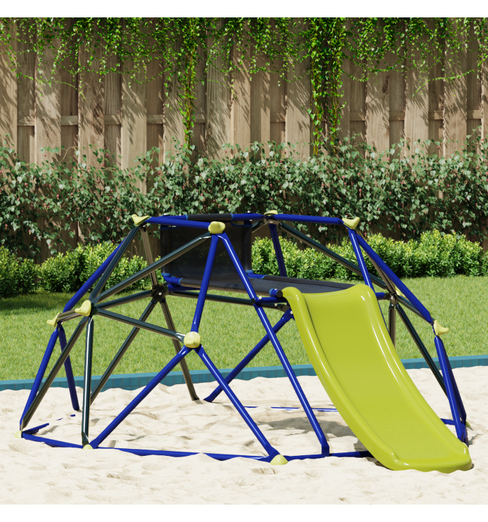 dôme d'escalade avec toboggan pour kids de 3 à 10 ans 247 cm 200 kg | Mobilier & Déco