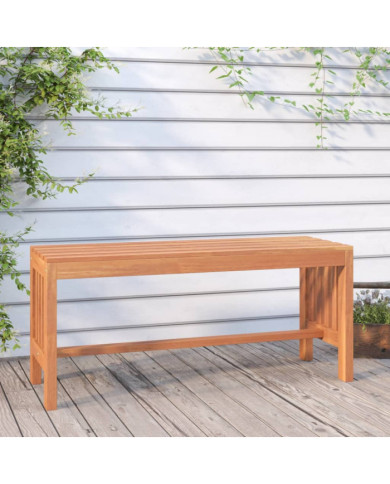 Banc de jardin 110 cm bois massif d'eucalyptus | Mobilier & Déco