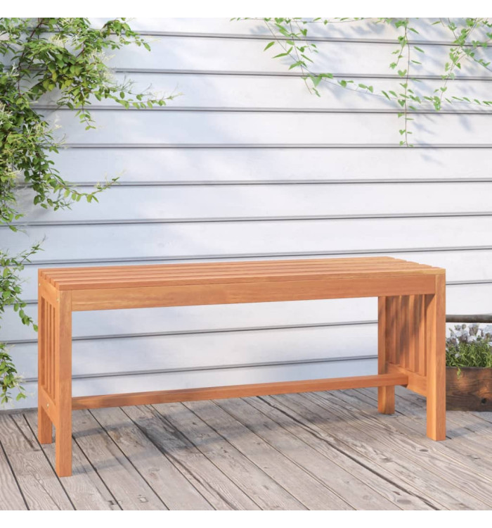 Banc de jardin 110 cm bois massif d'eucalyptus | Mobilier & Déco