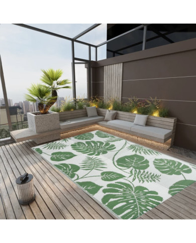 Tapis d'extérieur ARAKIL Vert 190x290 cm PP | Mobilier & Déco