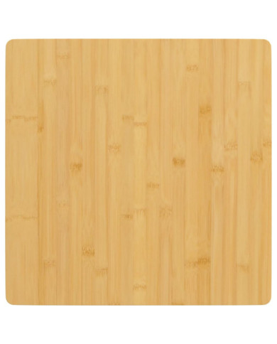 Dessus de table 60x60x2,5 cm bambou | Mobilier & Déco