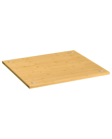 Couvercle de cuisinière 50x56x1,5 cm bambou | Mobilier & Déco