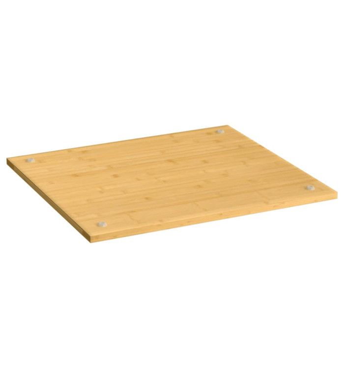 Couvercle de cuisinière 50x56x1,5 cm bambou | Mobilier & Déco
