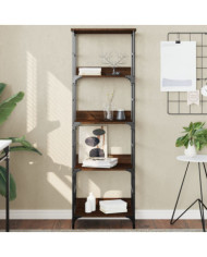 Bibliothèque chêne marron 50x33x153 cm bois d'ingénierie | Mobilier & Déco