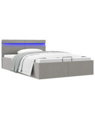 Cadre de lit à rangement hydraulique sans matelas 120x200 cm | Mobilier & Déco