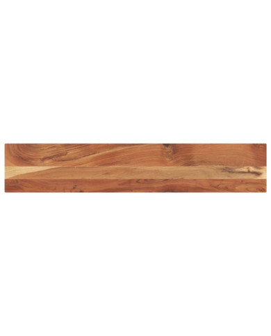 Dessus de table 160x40x2,5cm rectangulaire bois massif d'acacia | Mobilier & Déco