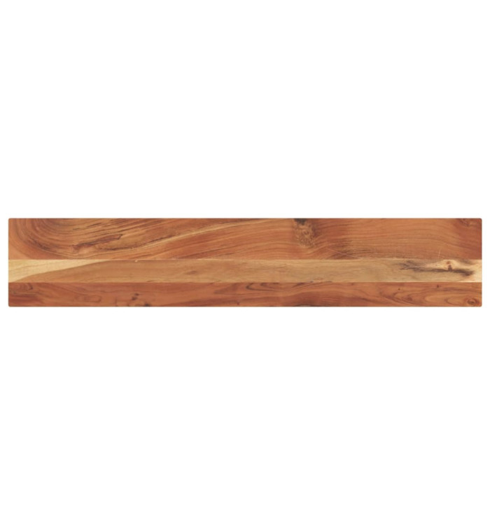 Dessus de table 160x40x2,5cm rectangulaire bois massif d'acacia | Mobilier & Déco