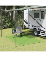 Tapis de tente vert clair 250x300 cm PEHD | Mobilier & Déco