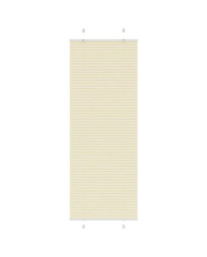 Store plissé crème 70x200 cm largeur du tissu 69,4 cm polyester | Mobilier & Déco