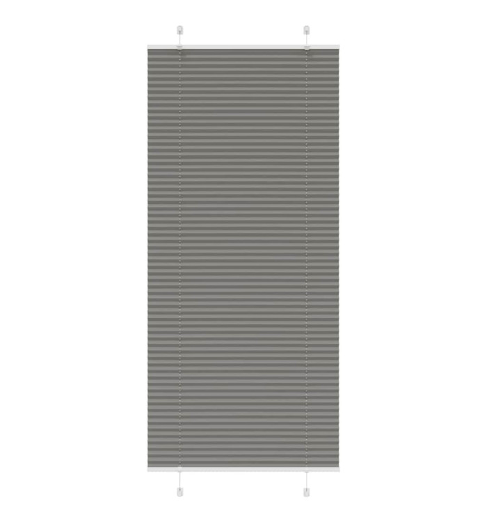 Store plissé anthracite 85x200 cm largeur du tissu 84,4 cm | Mobilier & Déco