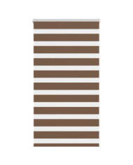 Store zèbre marron 75x100 cm largeur du tissu 70,9 cm polyester | Mobilier & Déco