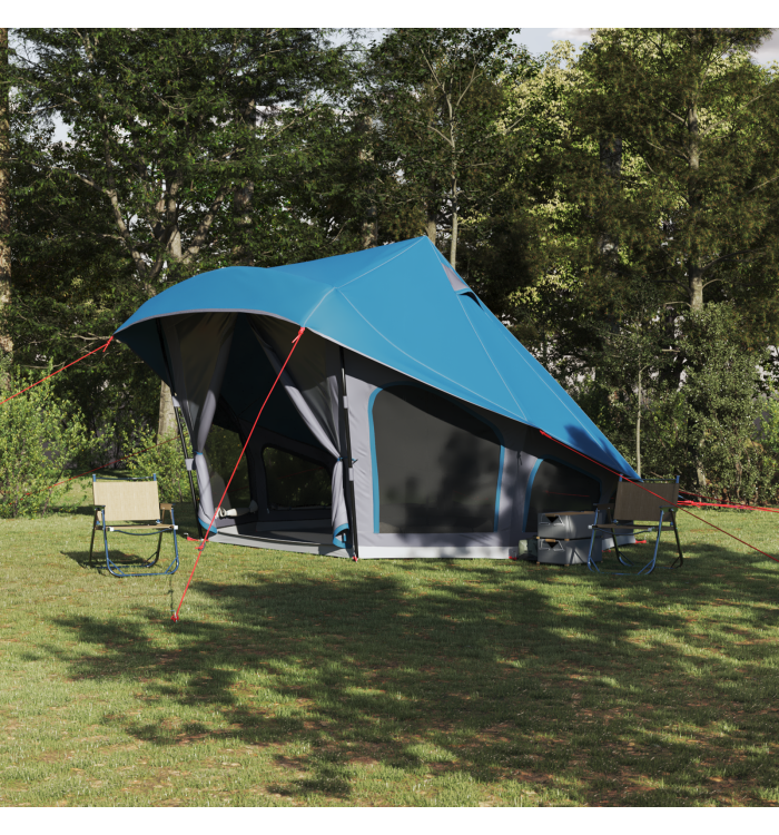 Tente Familiale Tipi Bleue 10 Personnes Imperméable | Mobilier & Déco