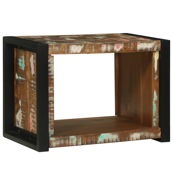 Cube mural 55x35x40 cm Bois récup' | Mobilier & Déco