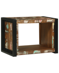 Cube mural 55x35x40 cm Bois récup' | Mobilier & Déco