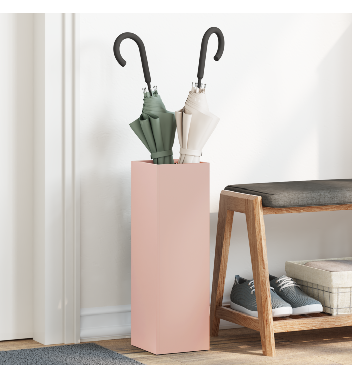 Porte-parapluies Rose Métal Standard Porte-parapluies | Mobilier & Déco