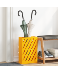 Porte-parapluie Jaune Moutarde Métal Standard Porte-parapluie | Mobilier & Déco