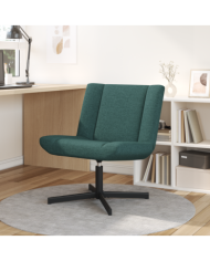 Chaise d'Appoint Vert foncé Polyester Standard | Mobilier & Déco