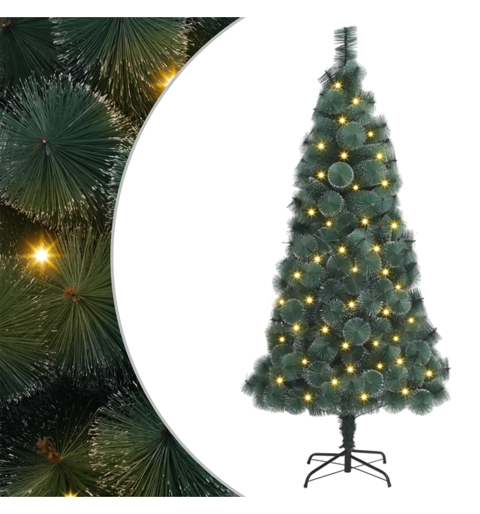 Sapin de Noël 300 LEDs Vert 180 cm PET | Mobilier & Déco