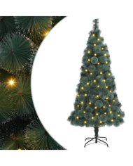 Sapin de Noël 300 LEDs Vert 180 cm PET | Mobilier & Déco