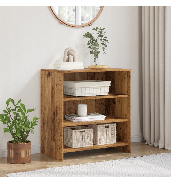 Buffet Vieux Bois 70x41x75 cm Bois d'ingénierie | Mobilier & Déco