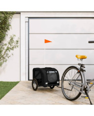 Remorque de vélo pour animaux de compagnie noir | Mobilier & Déco