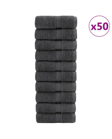 Gants de toilette de qualité supérieure SOLUND 50 pcs 600 g/m² | Mobilier & Déco