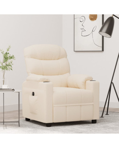 Fauteuil Crème Tissu | Mobilier & Déco