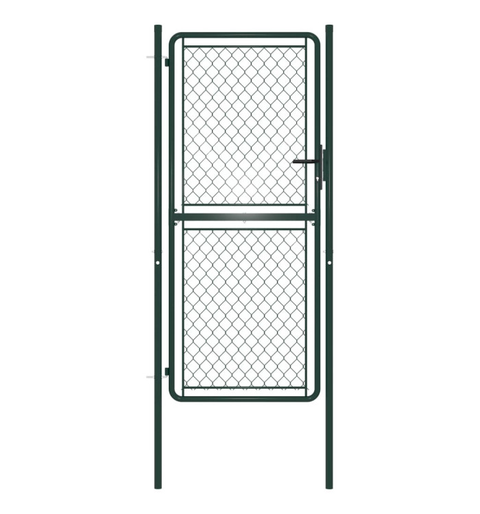 Portillon Acier 100 x 175 cm Vert | Mobilier & Déco