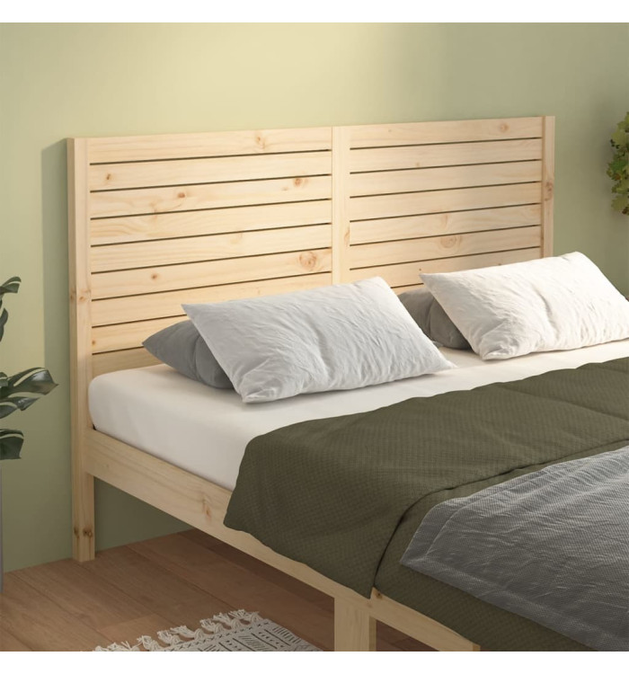 Tête de lit 206x4x100 cm Bois massif de pin | Mobilier & Déco