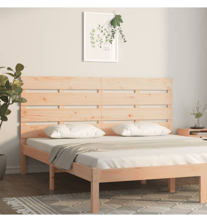 Tête de lit 200x3x80 cm Bois massif de pin | Mobilier & Déco