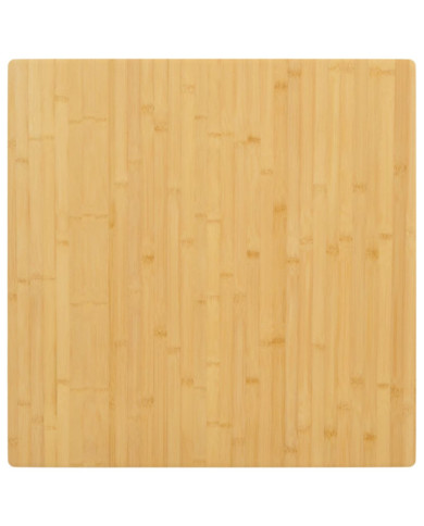 Dessus de table 80x80x1,5 cm bambou | Mobilier & Déco