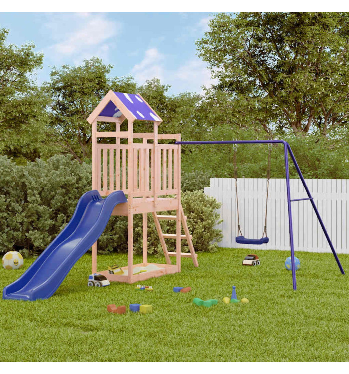 Aire de jeux d'extérieur bois massif de douglas | Mobilier & Déco
