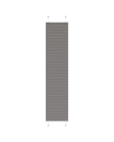 Store plissé anthracite 50x200 cm largeur du tissu 49,4 cm | Mobilier & Déco