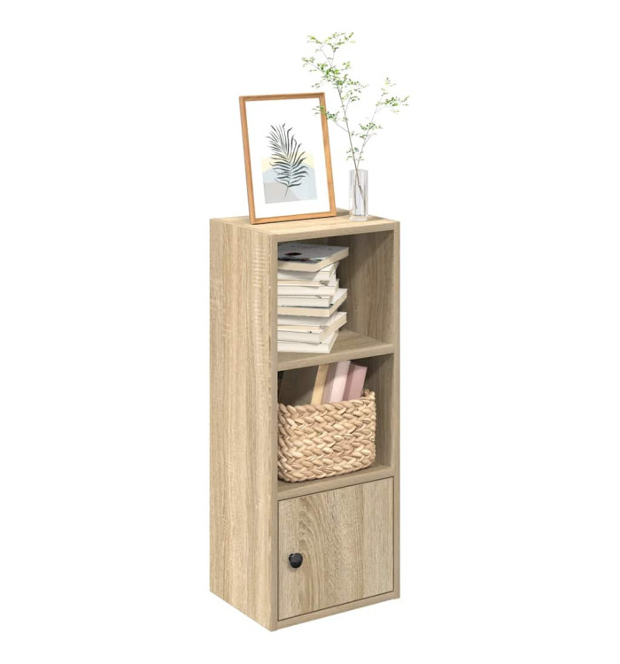 Bibliothèque chêne sonoma 31x24x77 cm bois d'ingénierie | Mobilier & Déco