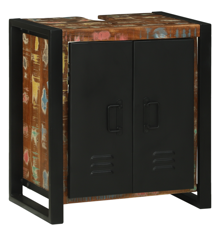 cabinet sous évier 55x35x60 cm Bois massif récupéré | Mobilier & Déco