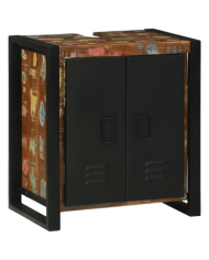 cabinet sous évier 55x35x60 cm Bois massif récupéré | Mobilier & Déco