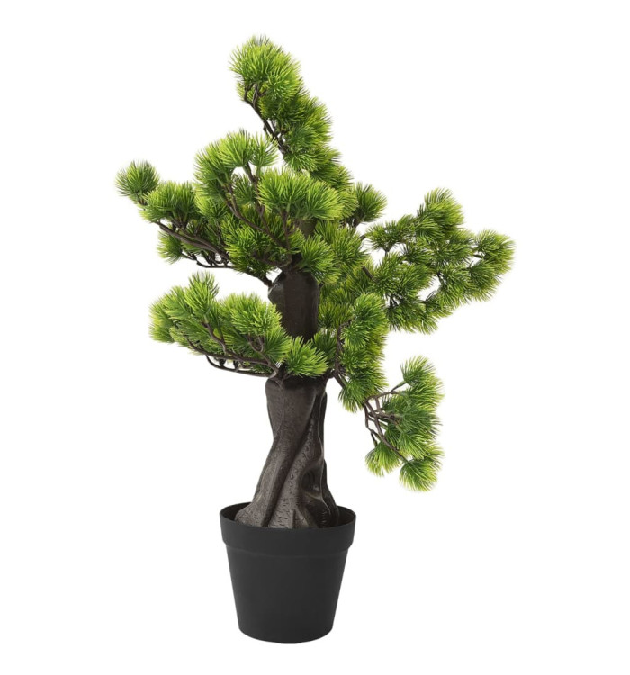 Bonsaï de pin artificiel avec pot 60 cm Vert | Mobilier & Déco