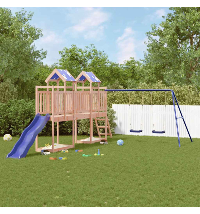 Aire de jeux d'extérieur bois massif de douglas | Mobilier & Déco