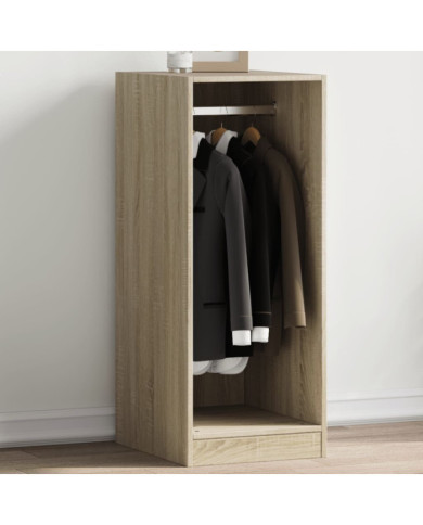 Garde-robe chêne sonoma 48x41x102 cm bois d'ingénierie | Mobilier & Déco