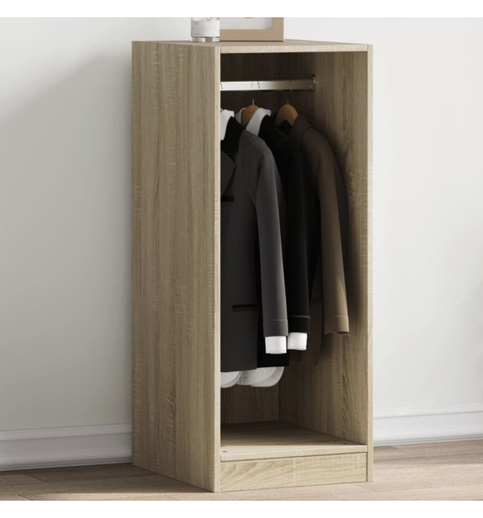 Garde-robe chêne sonoma 48x41x102 cm bois d'ingénierie | Mobilier & Déco