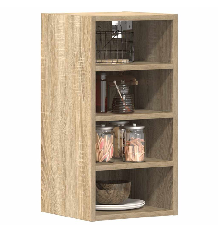 Armoire suspendue "Riga" chêne sonoma 30x29,5x60 cm | Mobilier & Déco