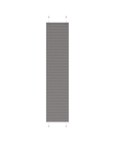 Store plissé anthracite 45x200 cm largeur du tissu 44,4 cm | Mobilier & Déco
