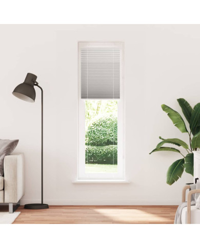 Store plissé gris clair 55x200 cm largeur du tissu 54,4 cm | Mobilier & Déco