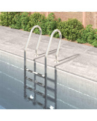 Échelle de piscine 54x38x184,5 cm acier inoxydable 304 | Mobilier & Déco
